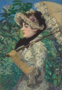 The Getty puchased Manet's gorgeous Le Printemps.