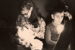Ricky, Lorraine and baby Maggie