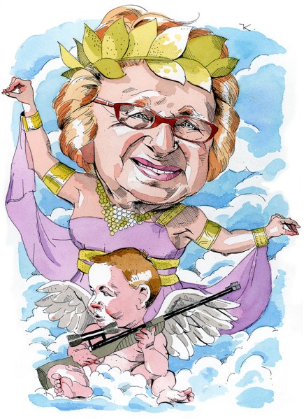 Dr. Ruth illustrated by Paul Kisselev