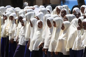 In Tanzania—where this photo was taken—63 percent of Muslims are morally okay with polygamy. (Getty)