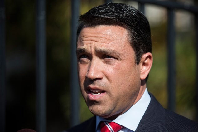 Former Congressman Michael Grimm. (Photo: Andrew Burton/Getty Images)