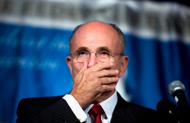 Former Mayor Rudolph Giuliani. (Photo: Brendan Smialowski/Getty Images)