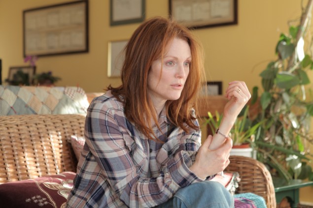 Julianne Moore copes with the effects of a debilitating illness.