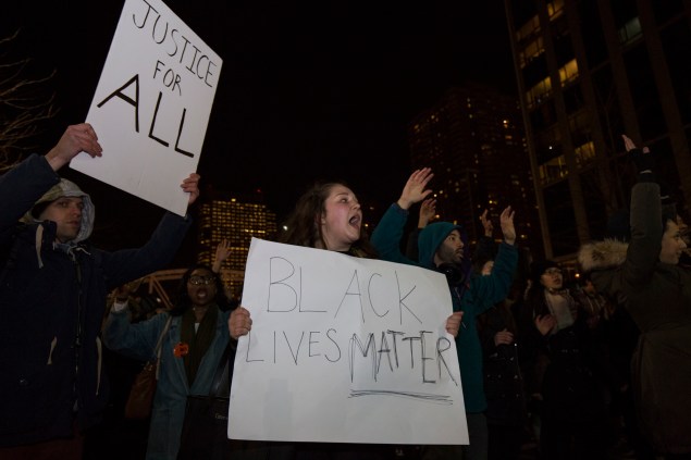 Protesters flooded New York City streets after the Eric Garner grand jury decision. (Photo: Daniel Cole)