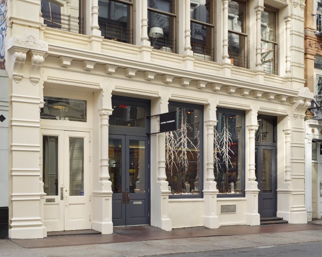 David Yurman's new storefront. (Photo courtesy of David Yurman)