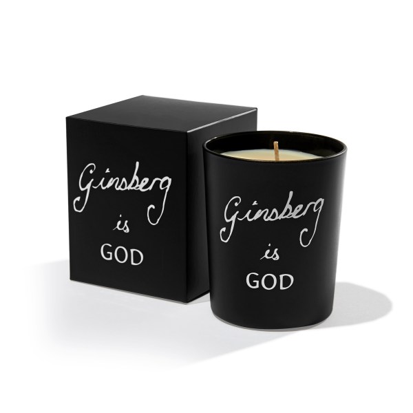 Ginsberg candle and box