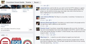The Facebook thread where a Congressman Michael Grimm staffer, Liam McCabe, called Mayor Bill de Blasio "an asshole."