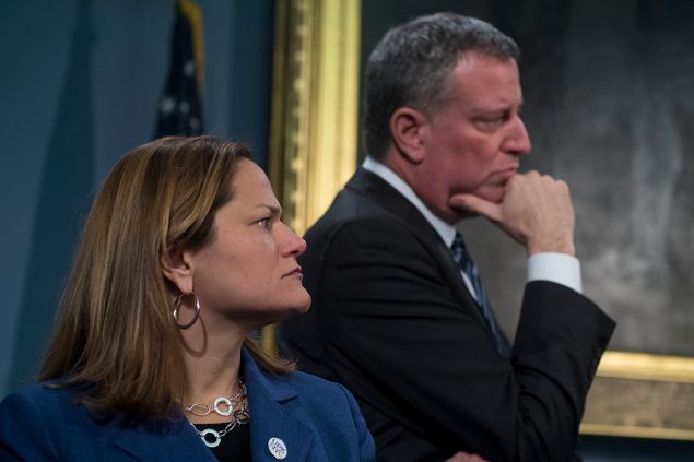 Council Speaker Melissa Mark-Viverito and Mayor Bill de Blasio would both get raises under a commission's proposal.