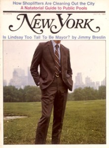 Jimmy Breslin's 1969 New York Magazine cover story.