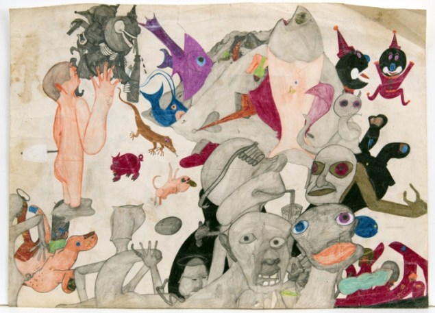 Susan Te Kahurangi, Untitled (c. 1963). (Courtesy Andrew Edlin Gallery) 