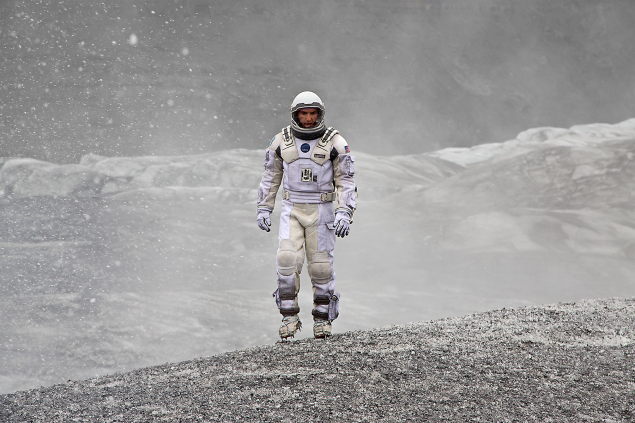 Matthew McConaughey in Interstellar.