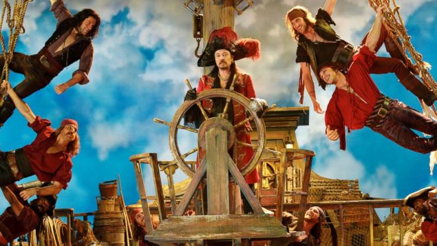 Christopher Walken as Captain Hook in Peter Pan Live. (NBC)