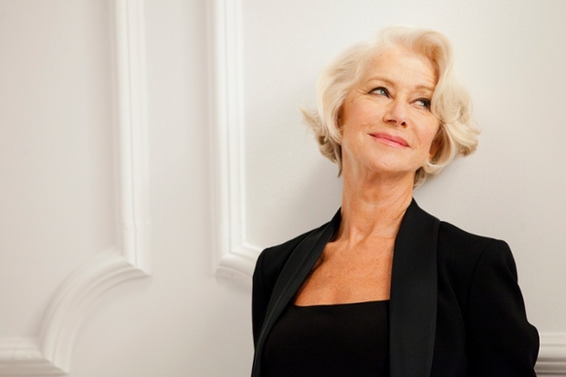 Helen Mirren models for L'Oreal (Photo: L'Oreal).