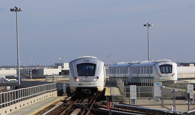 The AirTrain to John F. Kennedy International Airport. (Photo: Bruce Bennett/Getty Images)