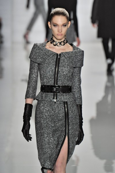 A model walks the runway for Michael Kors in 2013. (Photo via Getty)