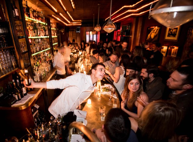 Mitar Prentic shakes a drink at Employees Only. (Observer file photo)