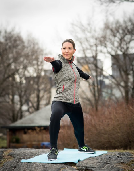 Tricia Tumlinson, a 9-to-5 publicist who finds time to work out. (New York Observer file photo)