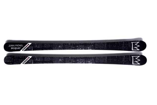 Bomber's Basquiat Crown skis.
