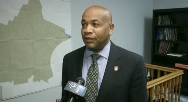 Assemblyman Carl Heastie. (Screengrab: NY1)