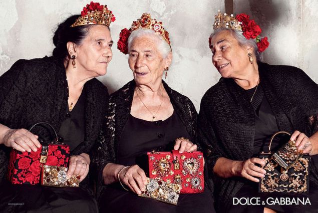 Dolce & Gabbana's spring 2015 campaign (Photo: Dolce & Gabbana).