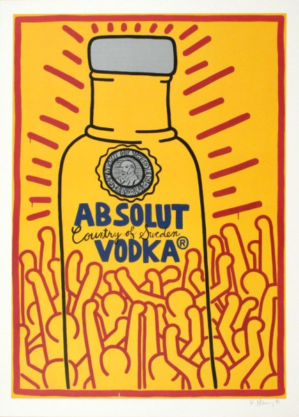 Absolut Haring. (Courtesy Absolut)