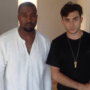 Kanye West and Ryder Ripps. (Photo: Ryder Ripps Instagram)