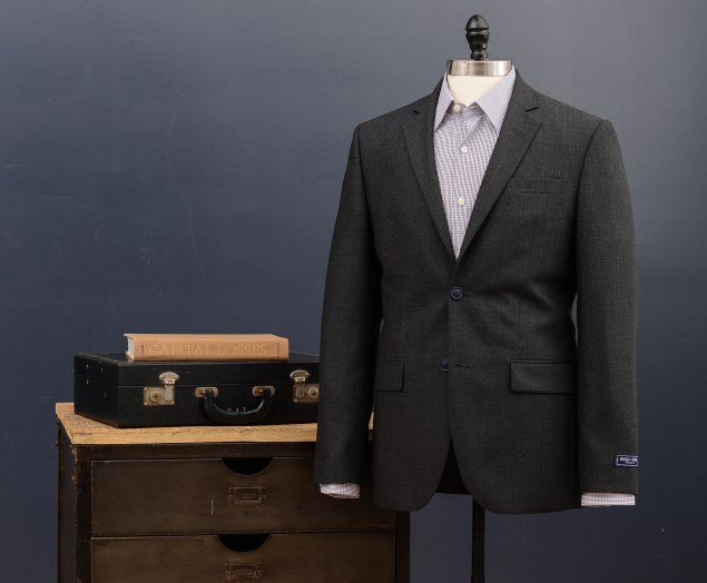 A suit and shirt at Hugh & Crye. (Photo via Hugh & Crye)