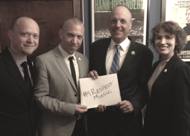 Taken during one of Mr. Morgan's four recent trips to Congress (Photo courtesy of Blake Morgan)