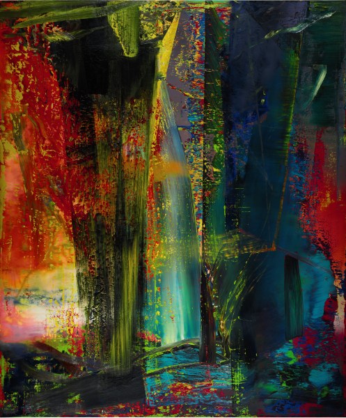 Gerhard Richter's 1932 painting Abstraktes Bild will also be offered at the sale. 