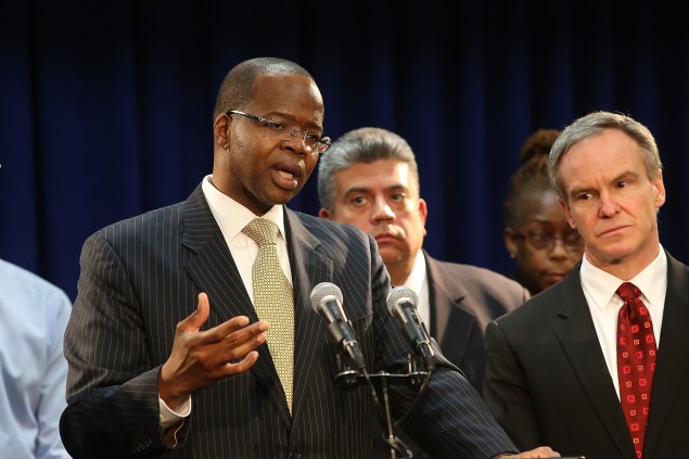 Brooklyn District Attorney Kenneth Thompson. (Photo: Spencer Platt/Getty Images)