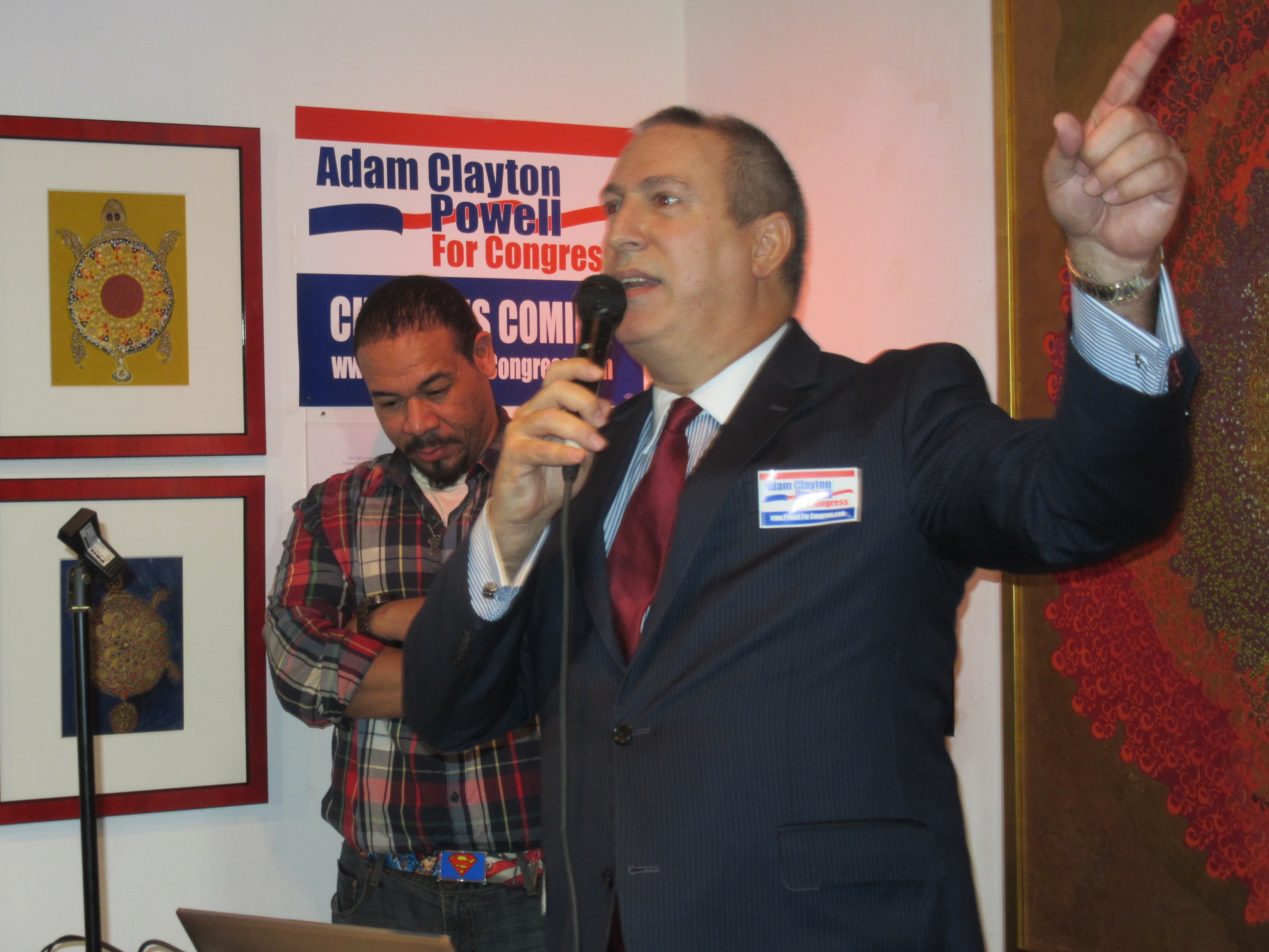 Former Assemblyman Adam Clayton Powell IV (Photo: Will Bredderman/New York Observer).