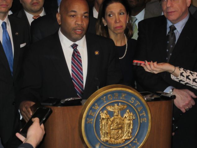 Assembly Speaker Carl Heastie.