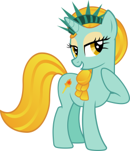 Liberty, a My Little Pony fan creation (Artwork courtesy of Alex Davidson)