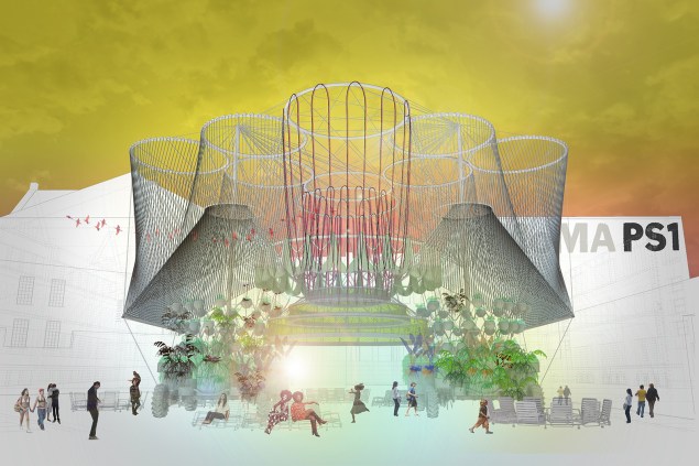 A rendering of "COSMO" in the daytime. (Photo: Andrés Jaque/Office for Political Innovation)