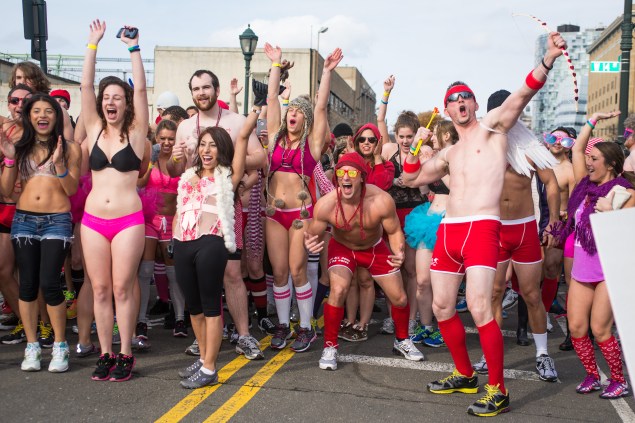 Participants of the Cupid's Undie Run in 2014. (Photo: Eric Harvey Brown)