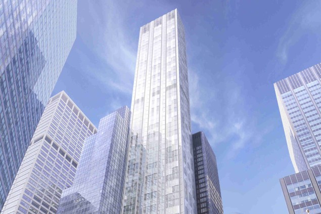 The design of 610 Lexington, now known as 100 DBox