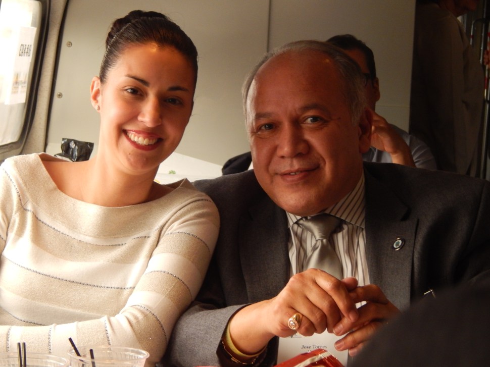 Quinones Perez with Paterson Mayor Jose "Joey" Torres