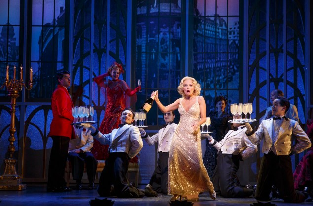 Kristin Chenoweth as Lily Garland in On the Twentieth Century. (Photo: Matt Hoyle)