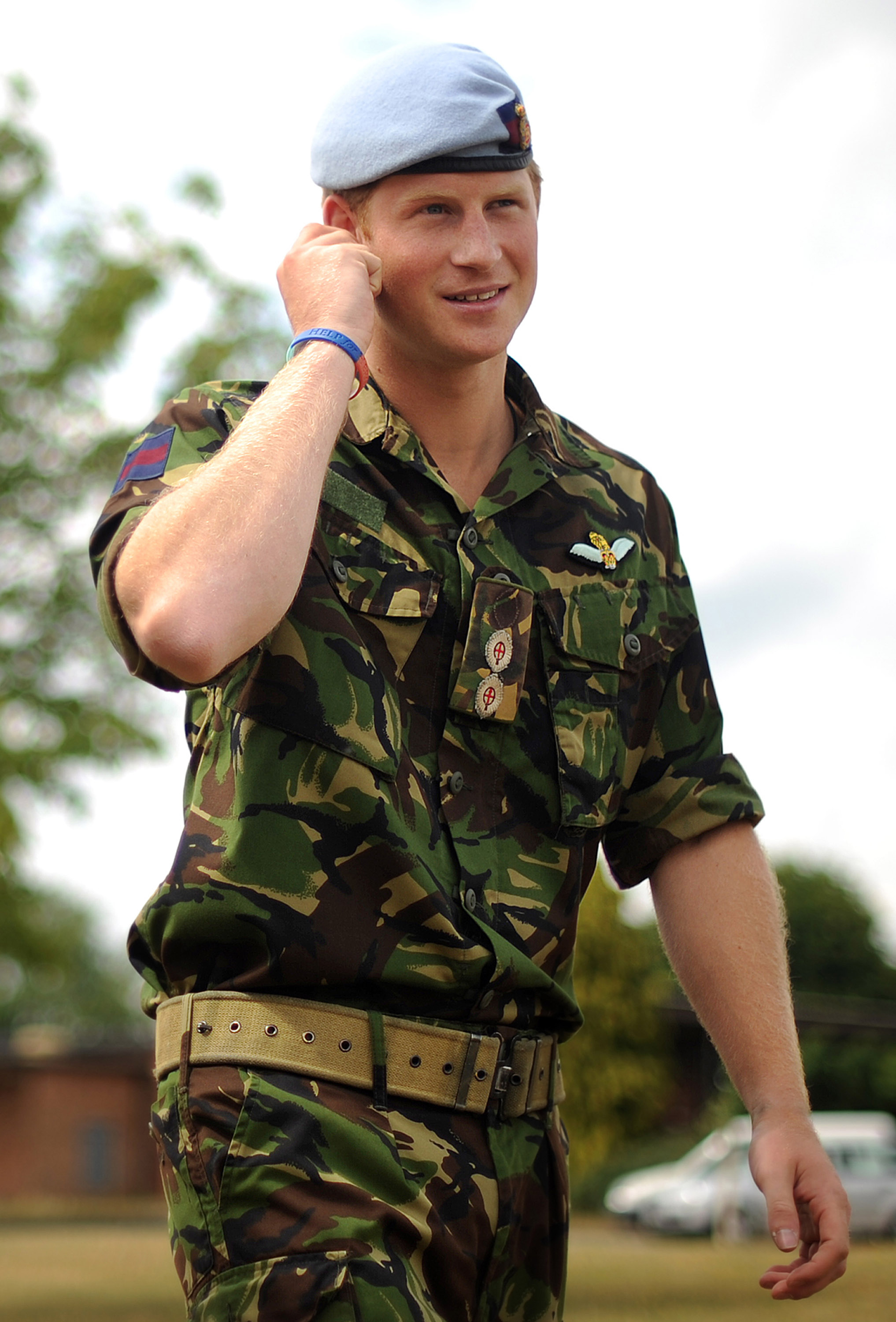 Prince Harry in Suffolk, 2010 (Photo: Getty).