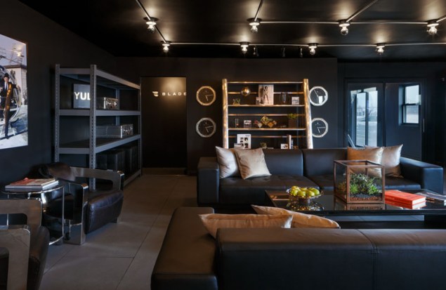 The shelving unites are made from airplane metal, too. (Photo: BLADE)