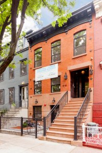 420 Franklin in Bed-Stuy, where last summer a ground-floor duplex sold for $859,000. 