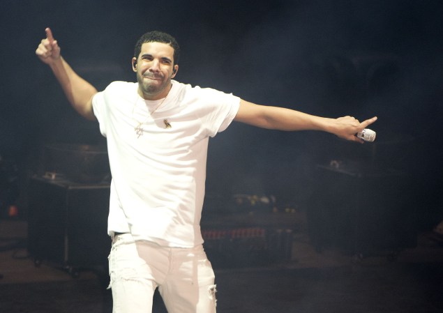 Drake. (Photo courtesy Getty Images)