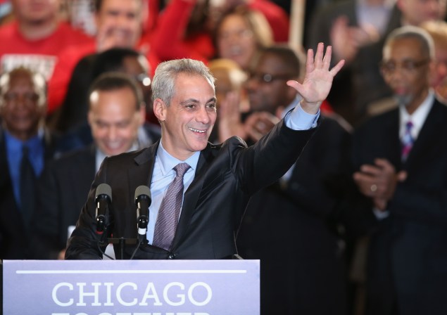 Chicago Mayor Rahm Emanuel. (Photo: Scott Olson/Getty Images)