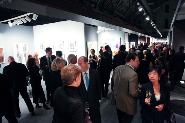 The ADAA's Art Show gala preview in 2014. (Photo: ADAA)