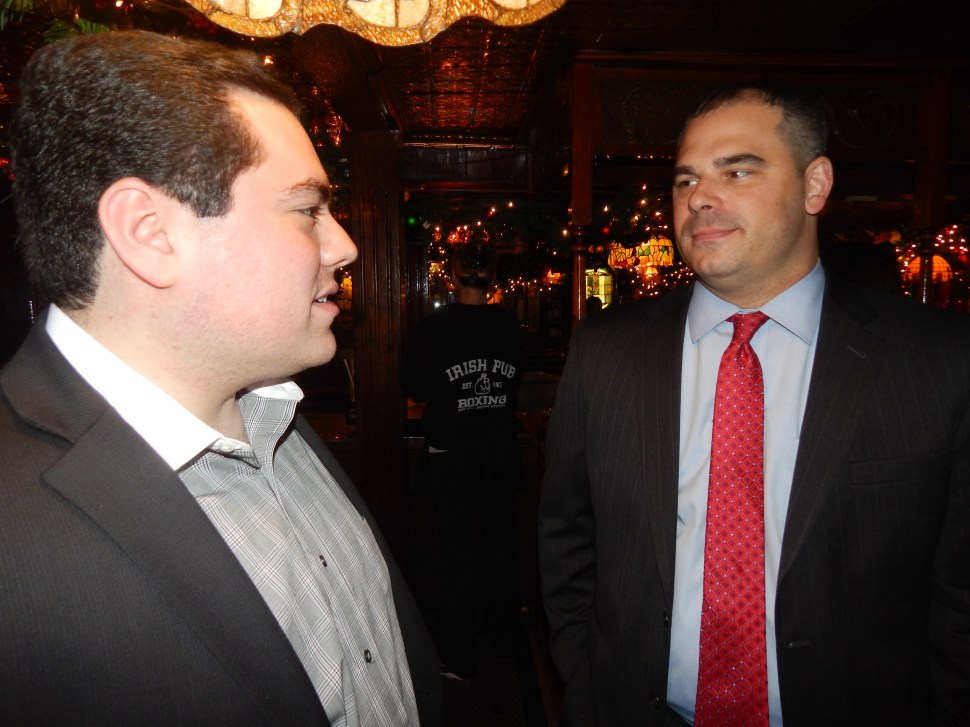 Cirillo, left, and Albiez.