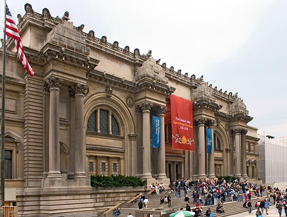 The steps of the Met. (Courtesy the Met)