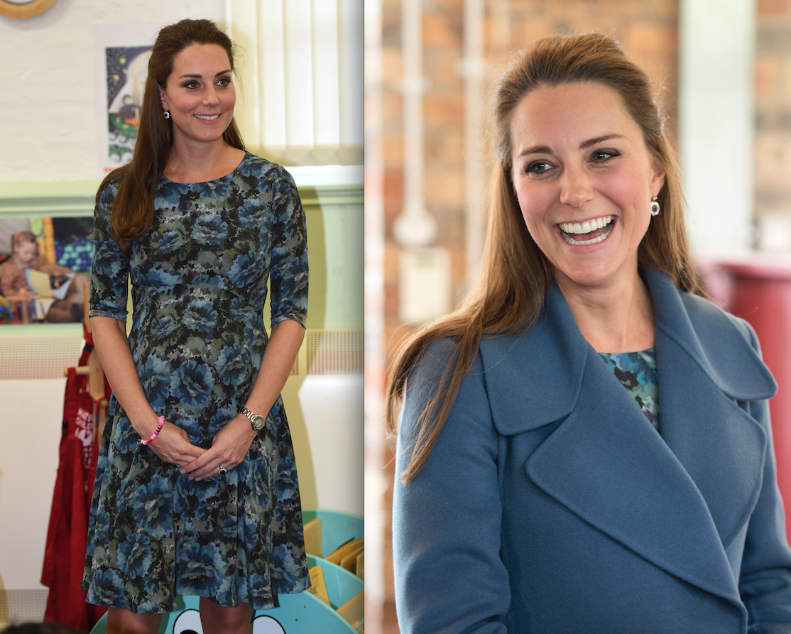 Royal Blue Florals: Copy Kate Middleton’s Latest Erdem Look | | Observer