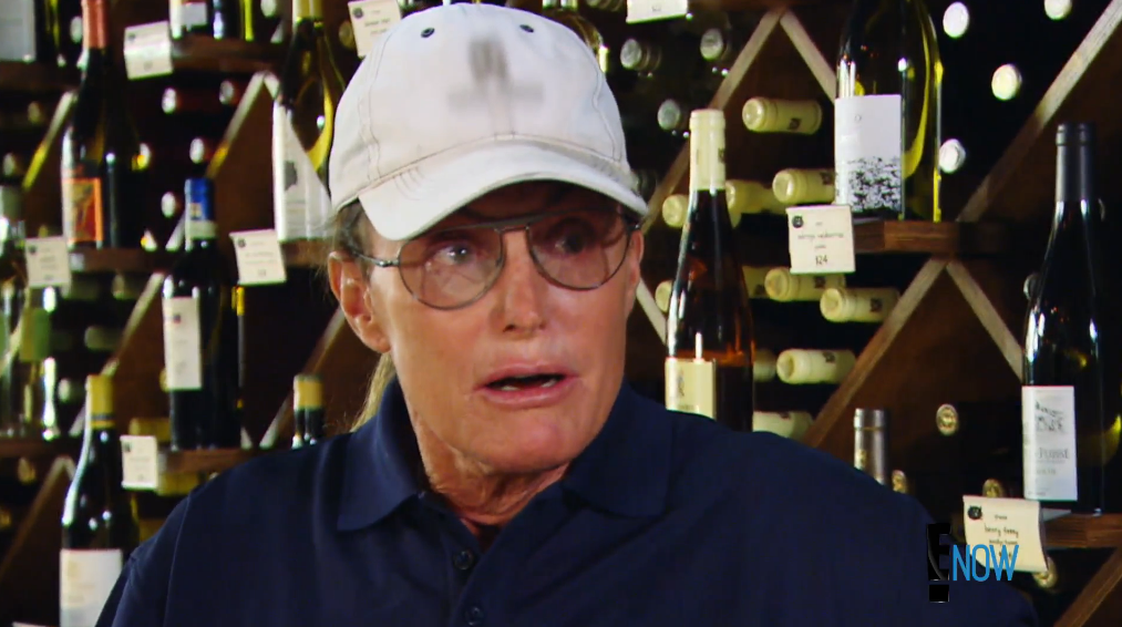 Bruce is shocked, SHOCKED, by Kim's allegations (Screengrab: E! Online).