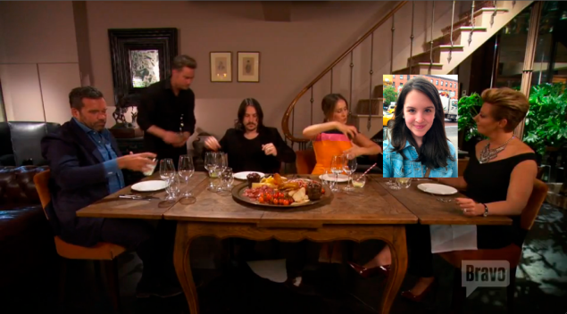 Just a casual pic of me and my pals at dinner, nbd!!!