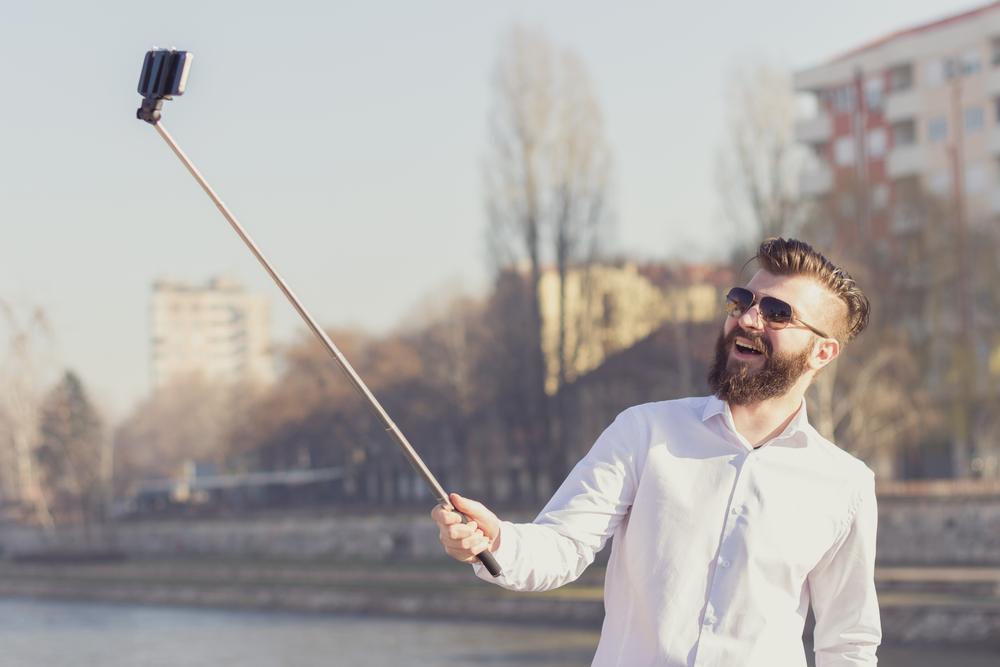 The selfie stick, now contraband. (Photo courtesy Shutterstock)